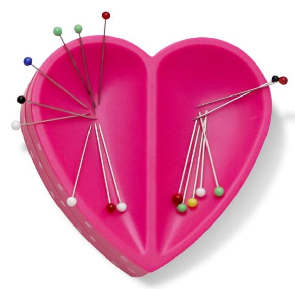 PRYM Love - Magnet-Nadelkissen "Herz" (pink) 610284