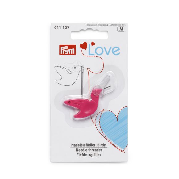 PRYM Love - Enfile-aiguilles "Birdy" (pink) 611157