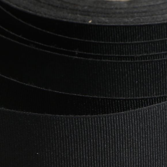 Ripsband 30 mm – am Meter (schwarz)