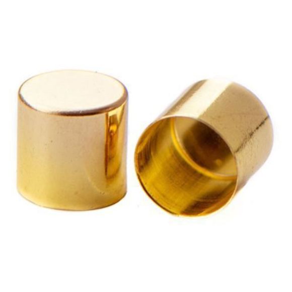 Endkappe "Metall" - 8 mm (gold)