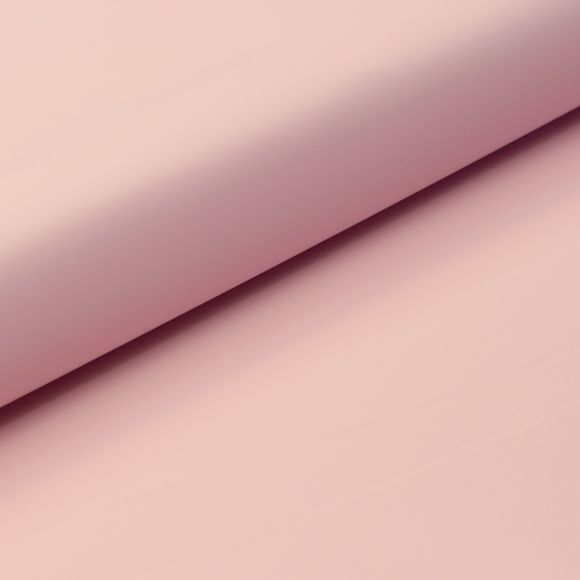 Tissu pour imperméable "uni" (rose pastel)