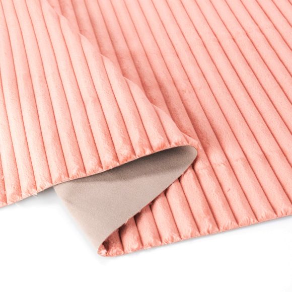 Deko- & Polsterstoff Cord "Manchester - Giant" (rosa)