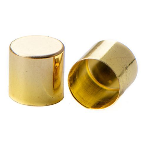 Endkappe "Metall" - 10 mm (gold)