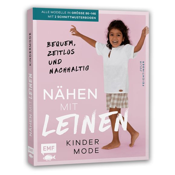 Buch - "Nähen mit Leinen - Kindermode" von Julia Feichtinger