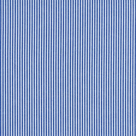 AU Maison - Toile cirée "Stripe - Cobalt Blue" (bleu jean foncé/blanc)