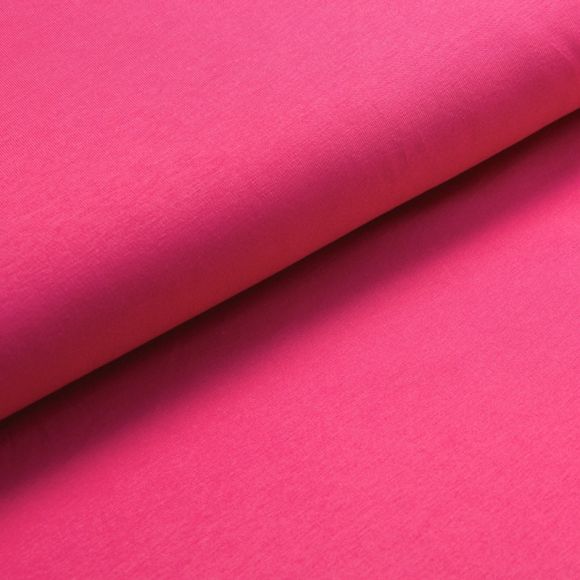 Jersey Bio-Baumwolle - uni "Pierre & Marie" (pink)