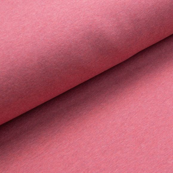 Sweat coton "Eike" (pink chiné) de Swafing