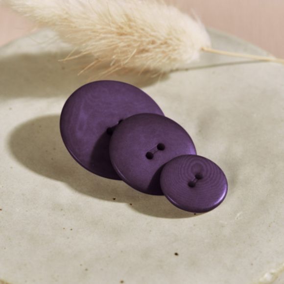 Bouton "Palm - majestic purple" rond Ø 15/20/25 mm (violet) de ATELIER BRUNETTE