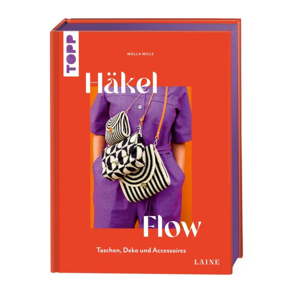 Livre - "Häkel-Flow (Laine)" de Molla Mills (en allemand)