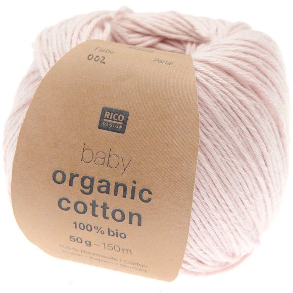 Bio-Wolle - Rico Baby Organic Cotton (rosa)