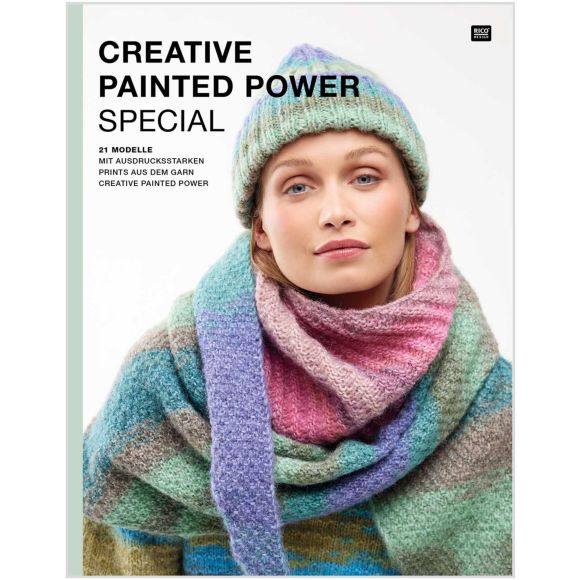 Magazine "Creative Painted Power" de Rico Design (français/allemand)