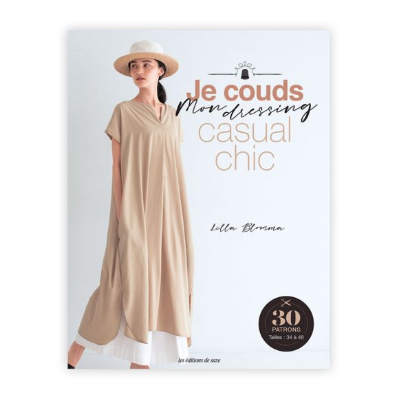 Buch - "Je couds mon dressing casual chic" von Lilla Blomma (französisch)