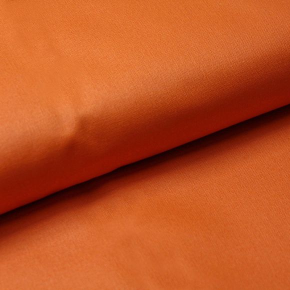 1.3 m reste // Canevas coton enduit "Basic" (orange foncé)