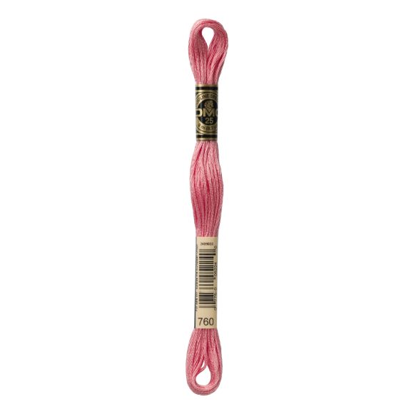 DMC Stickgarn "Mouliné Spécial®" Strang à 8 m - 6 fädig (760/rosa)