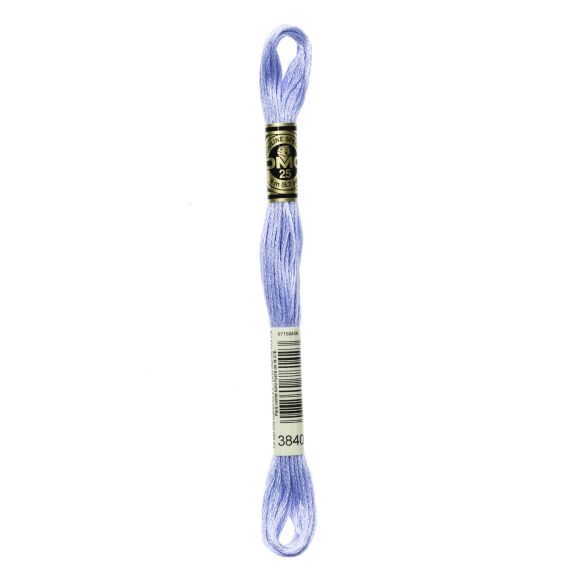 DMC Stickgarn "Mouliné Spécial®" Strang à 8 m - 6 fädig (3840/blau)