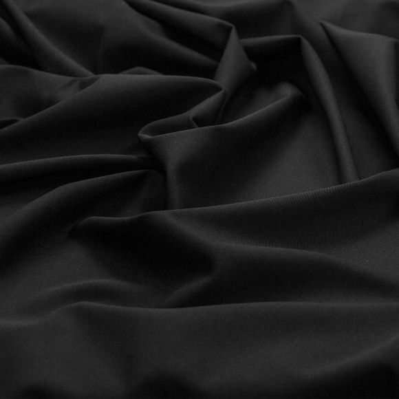 Twill Wollmix "Stretto" (schwarz)