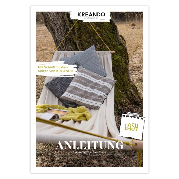 Nähanleitung Hängematte "HUCK FINN" von KREANDO