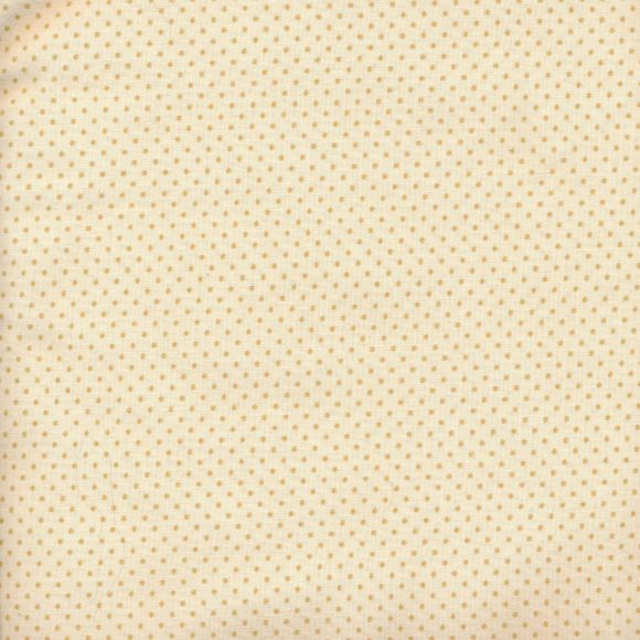 AU Maison - Toile cirée "Dots - butter" (crème)