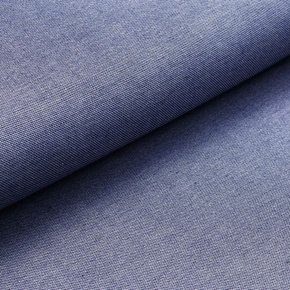 Deko- & Polsterstoff Jacquard - Outdoor dralon® "Uni Mélange" (blau)