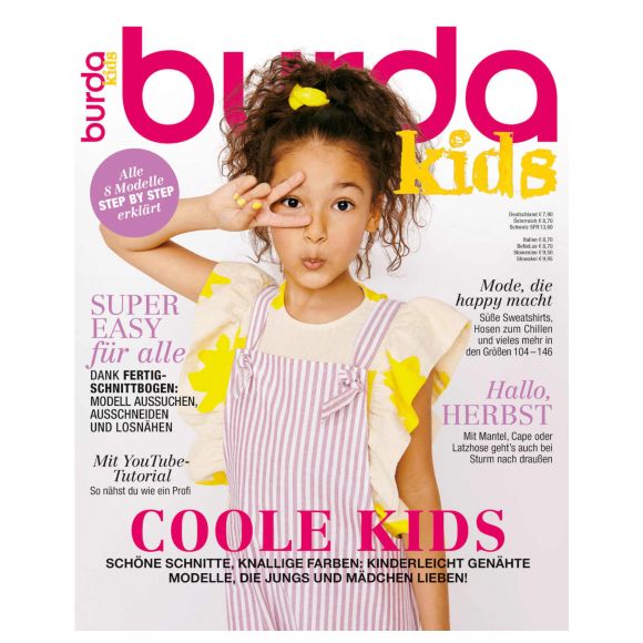 burda kids Magazin - 01/2021 automne/hiver (en allemand)