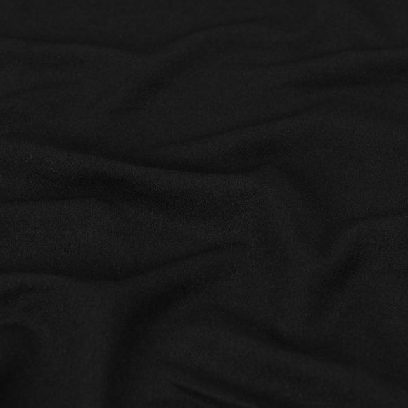 Crepe Stretch "Scuba" (schwarz)