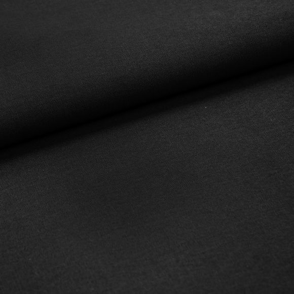 Dry Oilskin Baumwolle - sehr feste Qualität "Heavy weight" (schwarz)