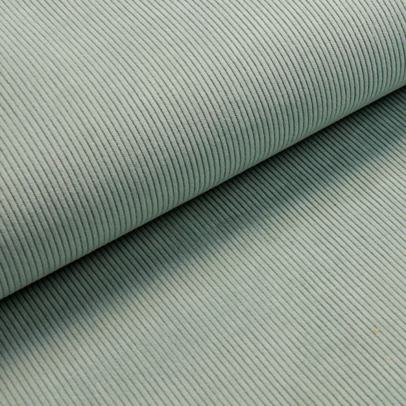 Deko- & Polsterstoff Cord "Manchester - Mini" (pastellmint)