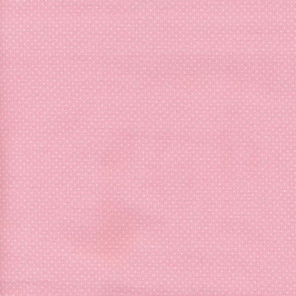 AU Maison - Coton "Dots Small-Candy Floss" (rose-blanc)