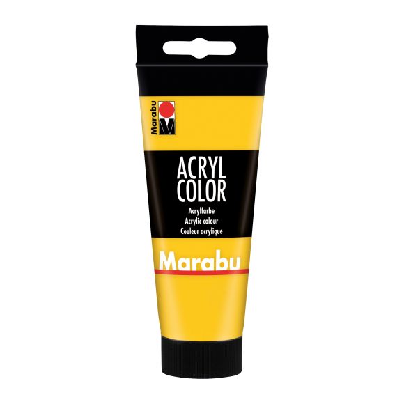 Marabu Acrylfarbe "Acryl Color" 100 ml (021/mittelgelb)
