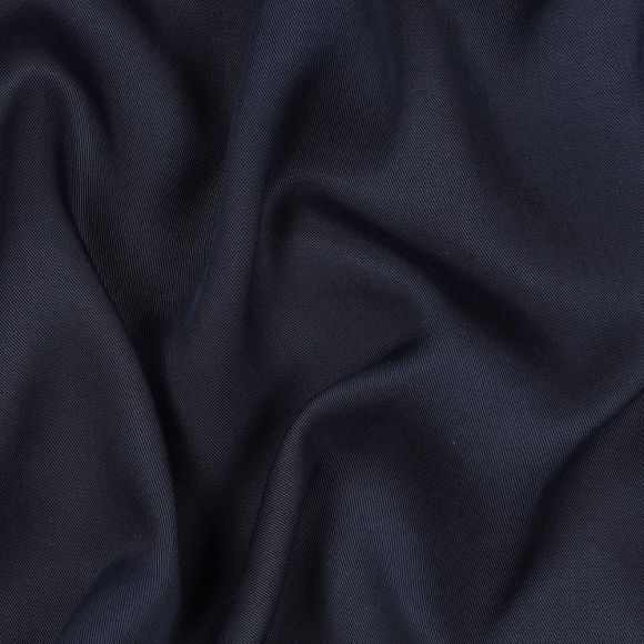 Tencel/lyocell - sandwashed "Smooth" (bleu foncé)