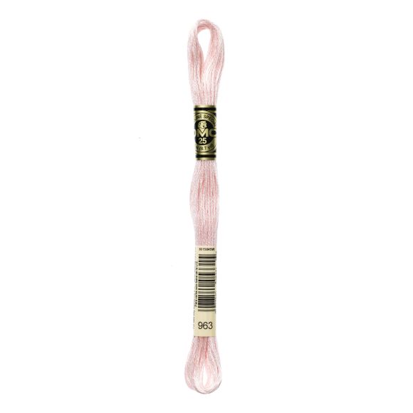 DMC Stickgarn "Mouliné Spécial®" Strang à 8 m - 6 fädig (963/rosa)