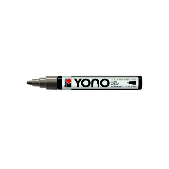 Marabu - feutre acrylique "YONO" 1.5 - 3 mm (987/gris chaud)