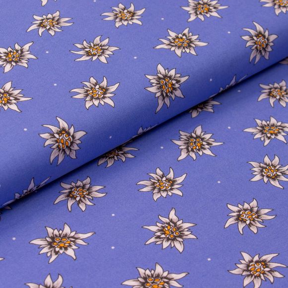 Baumwolle "Edelweiss" (blau)