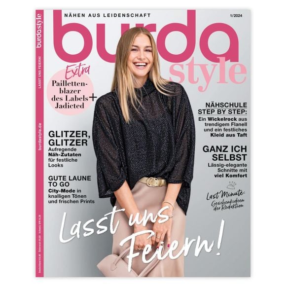 burda style Magazine - 01/2024 numéro de janvier