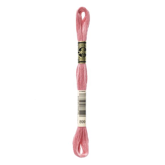 DMC Stickgarn "Mouliné Spécial®" Strang à 8 m - 6 fädig (899/rosa)