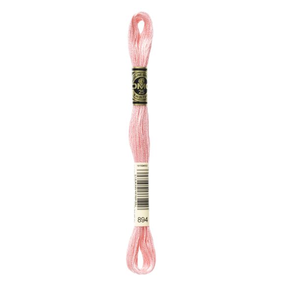 DMC Stickgarn "Mouliné Spécial®" Strang à 8 m - 6 fädig (894/rosa)
