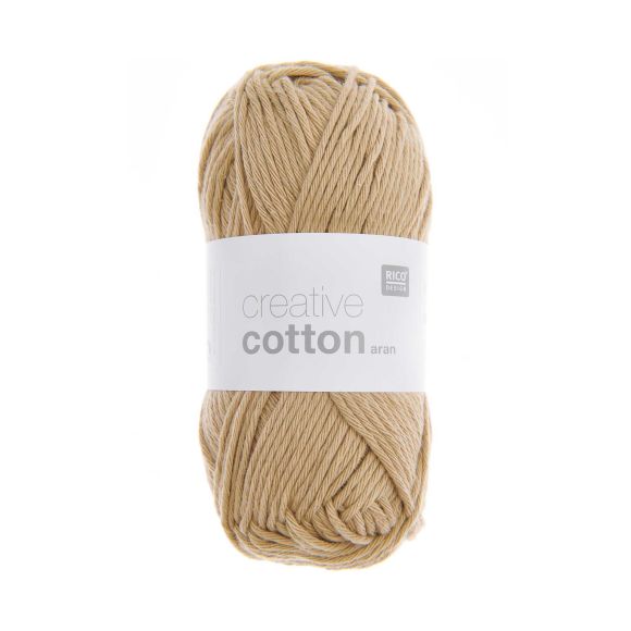 Laine - Rico Creative Cotton aran (camel)