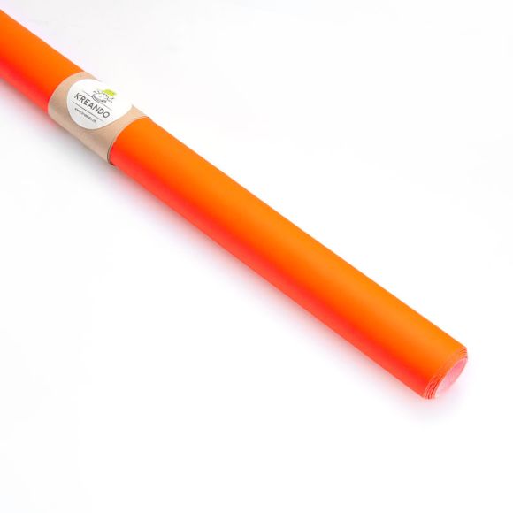 Tissu fonctionnel "fluorescent" - morceau de 50 x 70 cm (orange brillant/orange fluo)