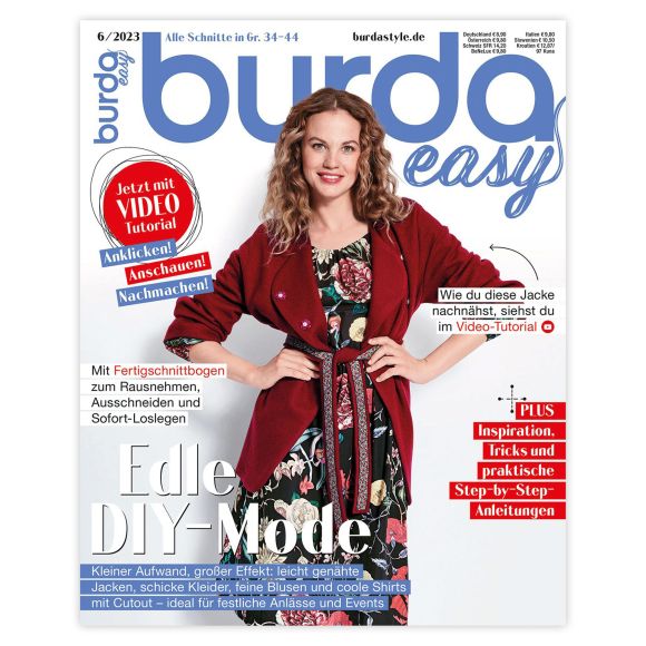 Magazine burda easy - 06/2023 (en allemand)