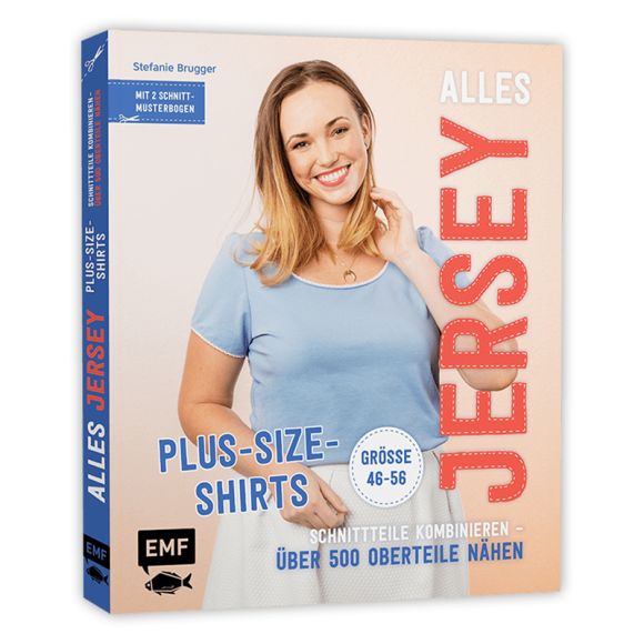 Livre - "Alles Jersey - Plus-Size-Shirts" en allemand