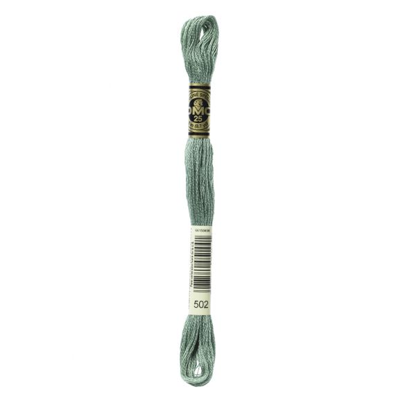 DMC Fil à broder "Mouliné Spécial®" écheveau de 8 m - à 6 brins (502/turquoise)