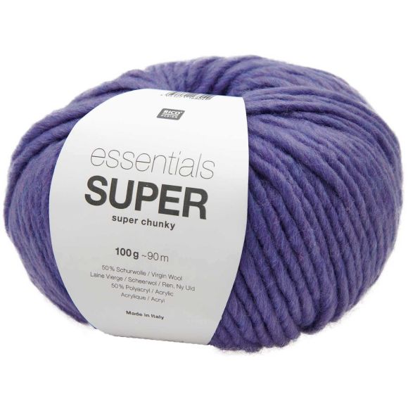 Wolle - Rico Essentials Super super chunky (violett)
