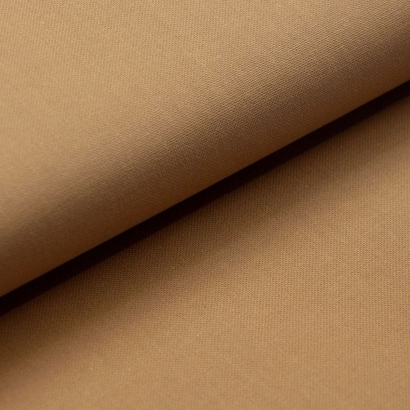 Canevas de coton "Basic" (brun clair)