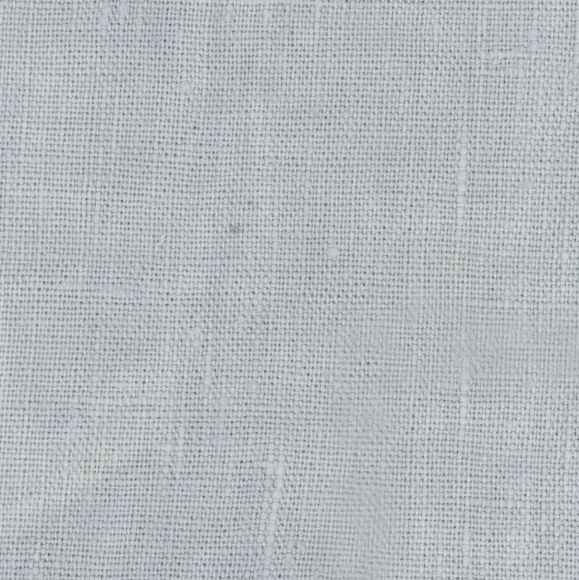 65 cm reste // AU Maison Leinenstoff beschichtet "Coated Linen-Dusty Blue" (blaugrau)