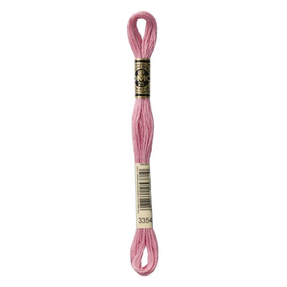 DMC Stickgarn "Mouliné Spécial®" Strang à 8 m - 6 fädig (3354/rosa)