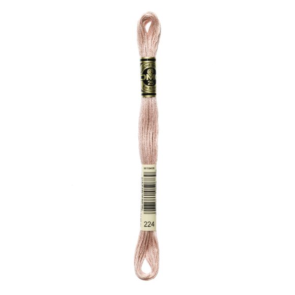 DMC Stickgarn "Mouliné Spécial®" Strang à 8 m - 6 fädig (224/rosa)