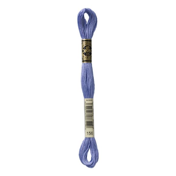 DMC Stickgarn "Mouliné Spécial®" Strang à 8 m - 6 fädig (156/blau)