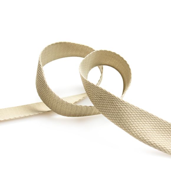 Einfassband “uni” 20/30 mm - Stück à 1 m (beige)