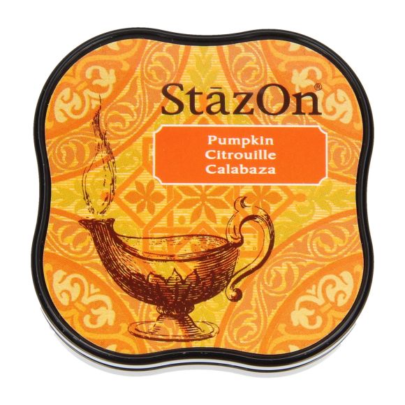 Stempelkissen - midi "StazOn - Permanent" (92/pumpkin) von Tsukineko