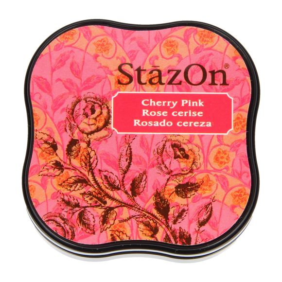 Stempelkissen - midi "StazOn - Permanent" (81/cherry pink) von Tsukineko
